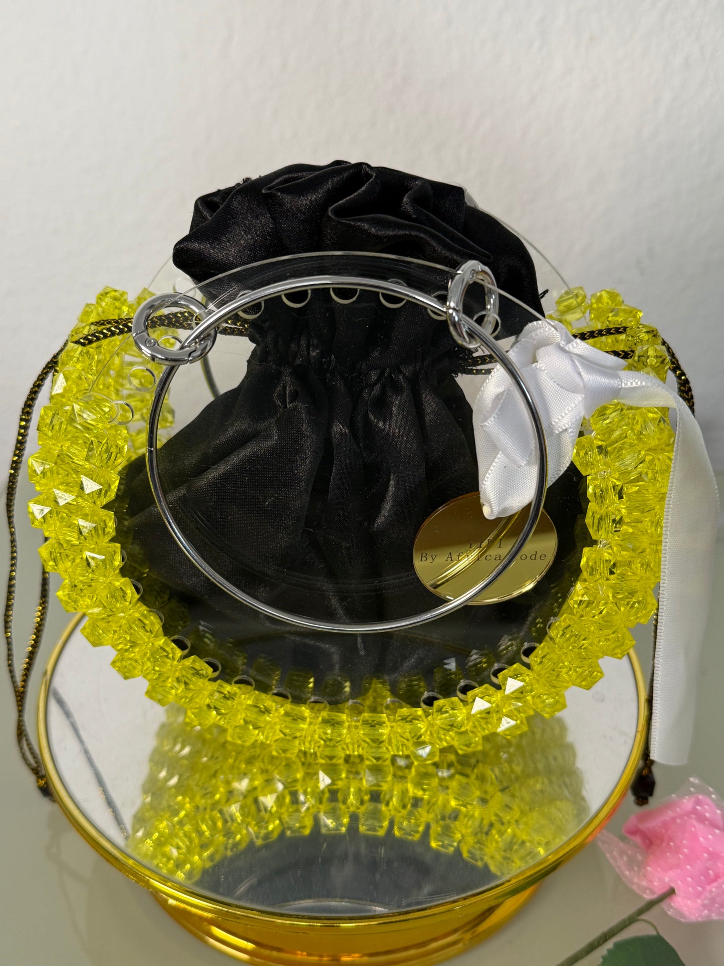 Sac en perles – Forme ronde