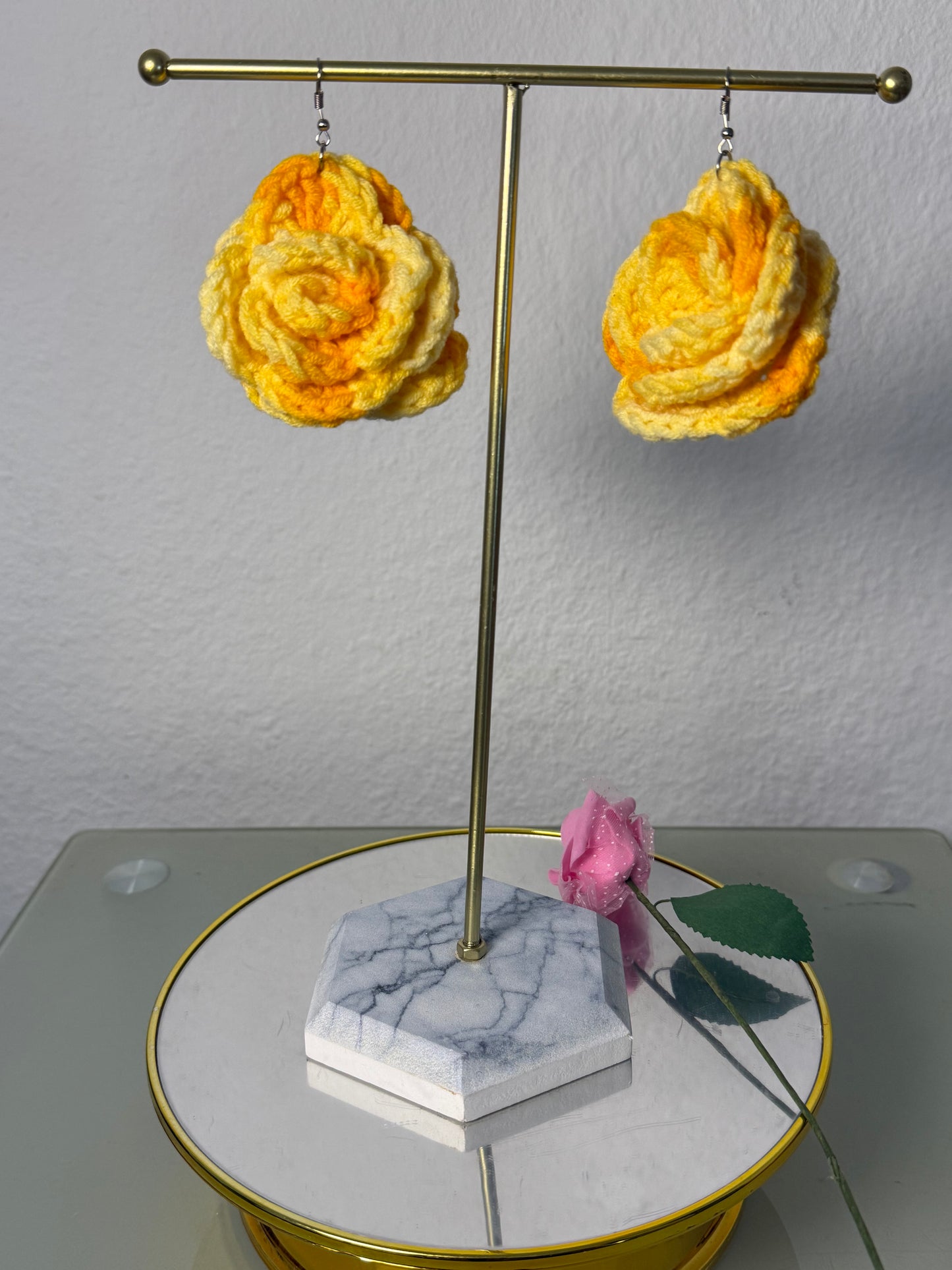 Boucles d’oreilles au crochet