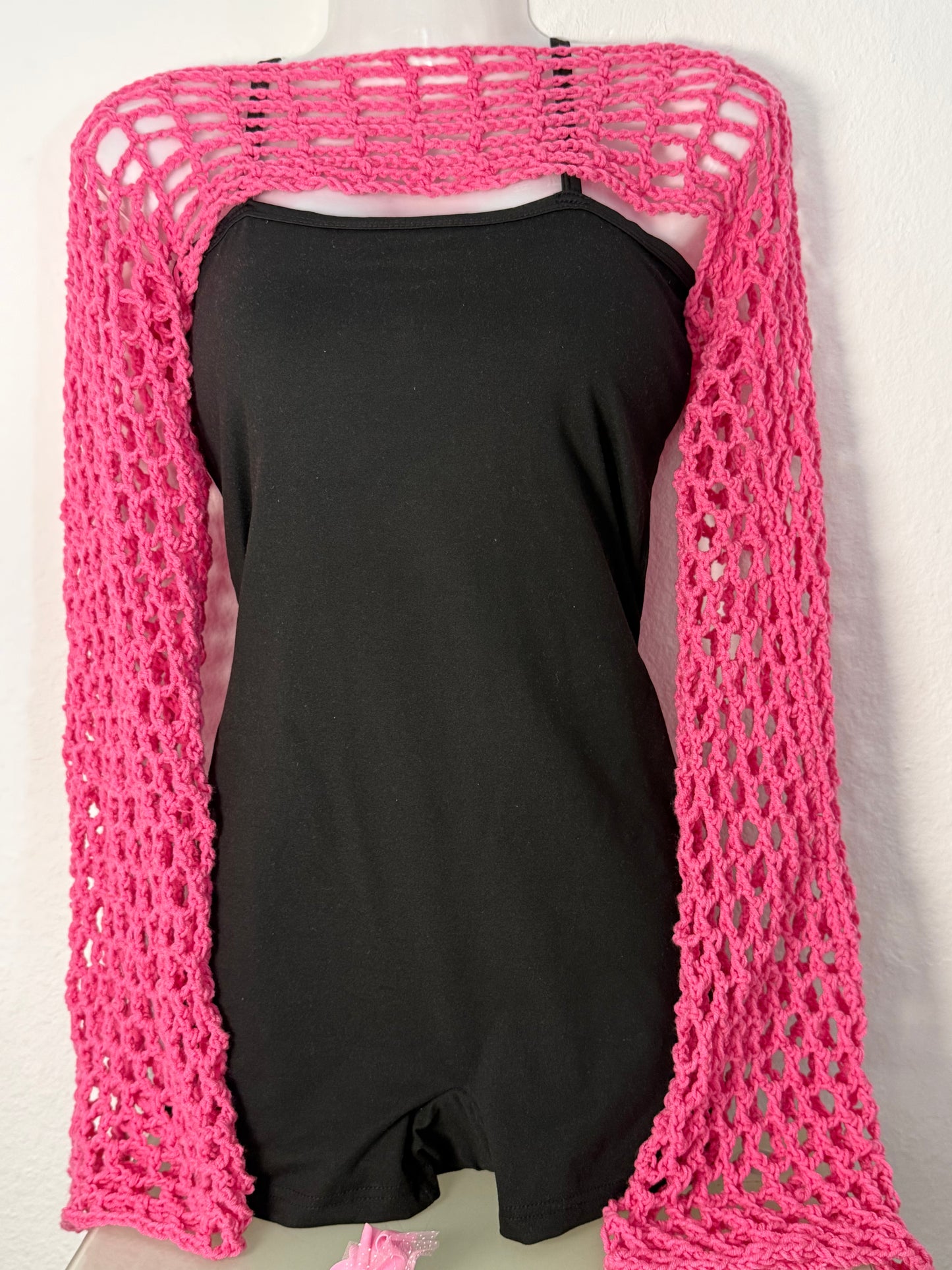 Boléro au crochet