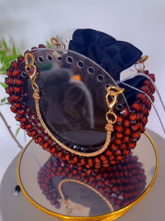 Sac en perles – Forme ronde