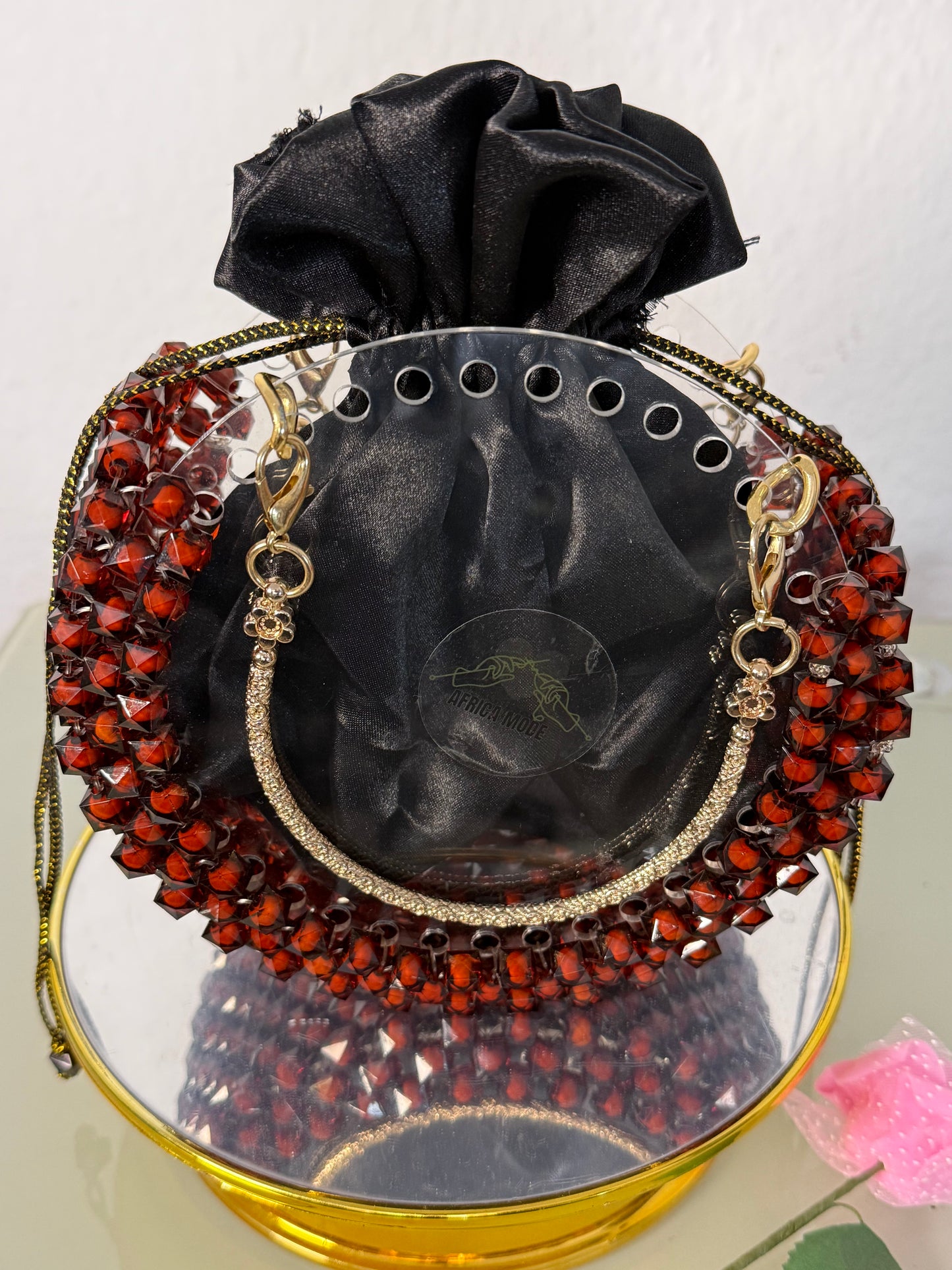 Sac en perles – Forme ronde