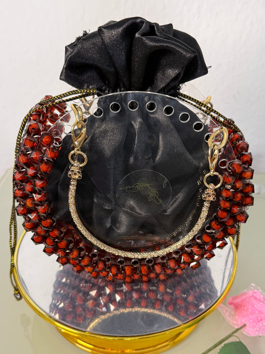 Sac en perles – Forme ronde