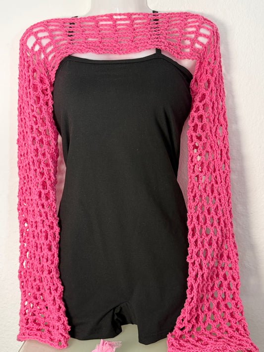 Boléro au crochet